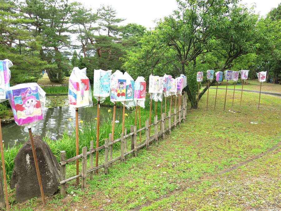 高瀬・山野・南山見各児童クラブ作成の行燈